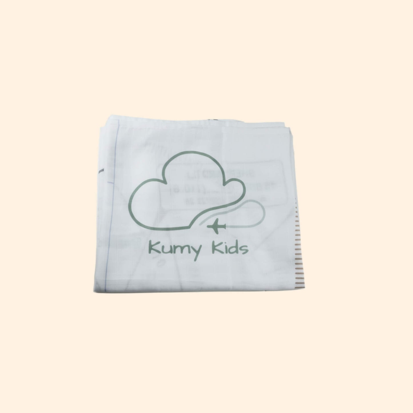 Baby Cotton Muslin with Logo Details