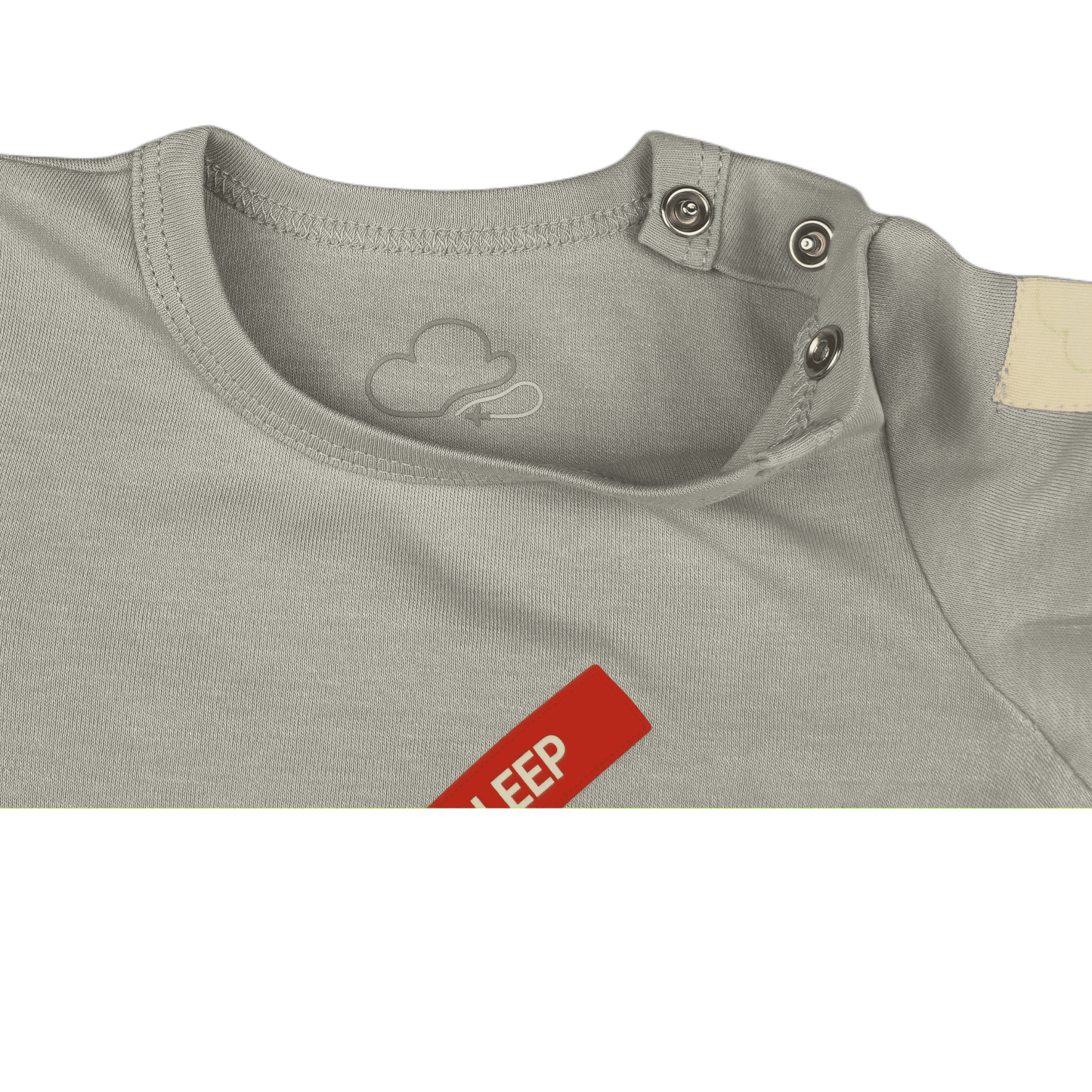 Body Bebé Manga Corta Algodón Aviación - 100% Algodón Diseño Italiano Remove Before Sleep 0-24M