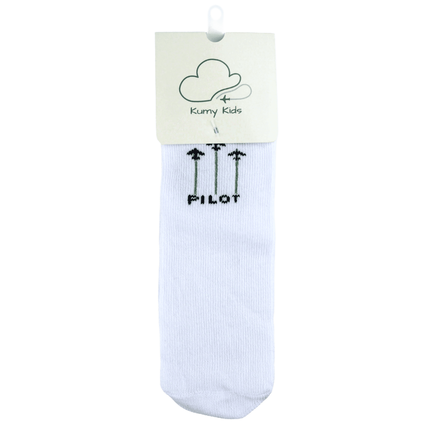 Calcetines Algodón Bebé Diseño Aviación - Suaves Elásticos Italiano 0-24M